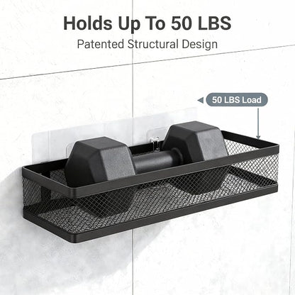 PUSDON 5-in-1 16.5" Extra Long Slim Wall Mount Wrapped Mesh Kitchen Organizer & - Image 5