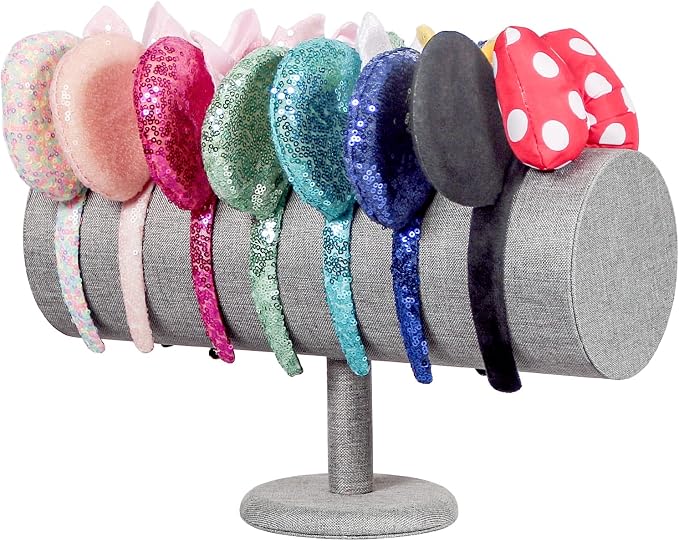 Coward T-Bar Beige Headband Holder Organizer, Hairband Display Stand, Hairband - Image 3