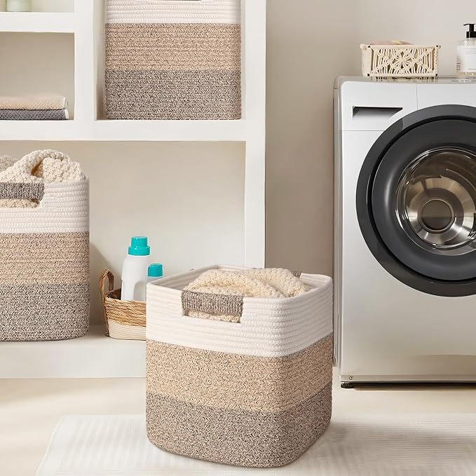 13 Inch Storage Cubes, 3 Pack Cube Storage Bins - Image 5