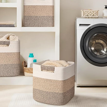 13 Inch Storage Cubes, 3 Pack Cube Storage Bins - Image 5