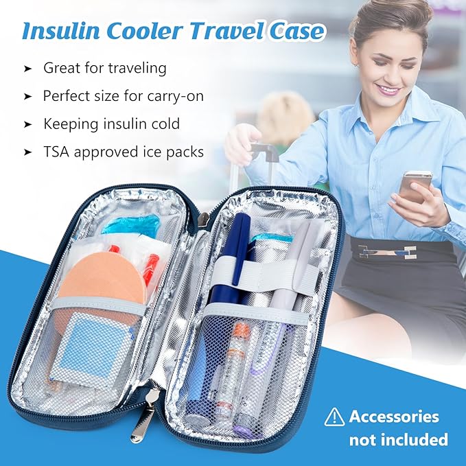 YOUSHARES Insulin Cooler Travel Case - Image 2