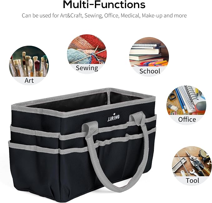 Jjring Craft and Art Organizer Tote Bag - Image 3