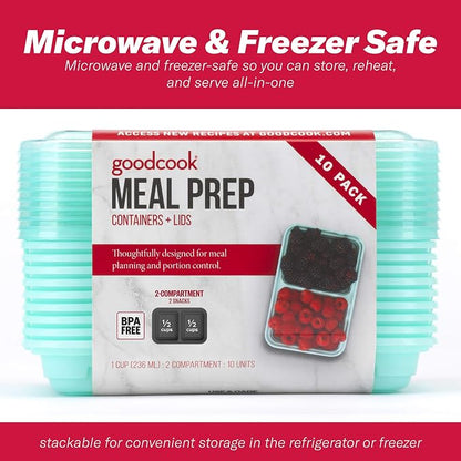GoodCook 2-Compartment Food Storage Container Set - Image 5