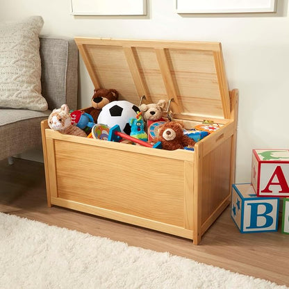 Melissa & Doug Wooden Toy Chest - Image 6