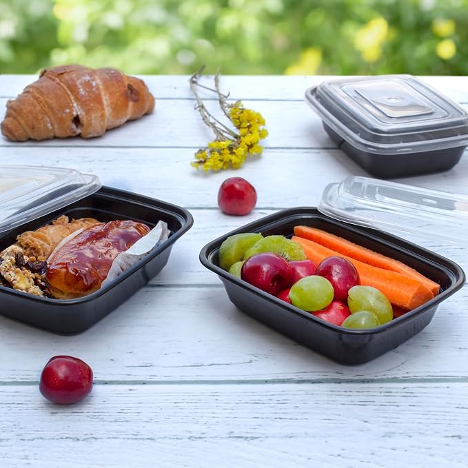 GUSTO 12 oz -1 Compartment Meal Prep Containers - Image 3