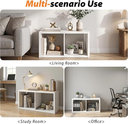 WannabeMyself【2026 Wooden Thick Frame 】 2 Cube Storage Organizer - Image 6