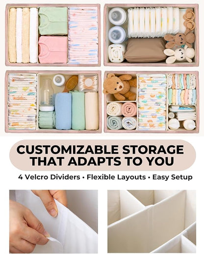 Baby Diaper Caddy Organizer - Image 3