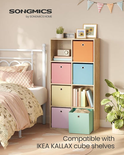 SONGMICS Storage Cubes, Rainbow Storage Bins, 11.8 x 11.8 x 11.8 Inches - Image 2