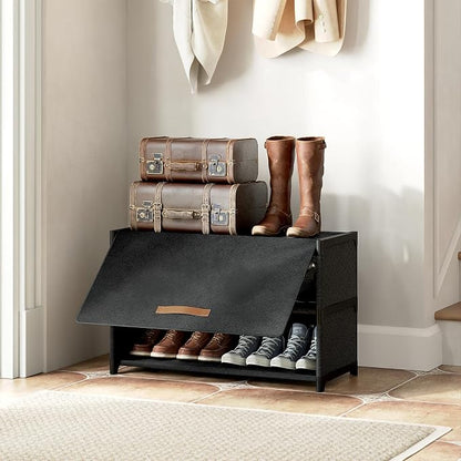 Shoe Rack, 3 Tier Shoe Storage Cabinet - Image 5