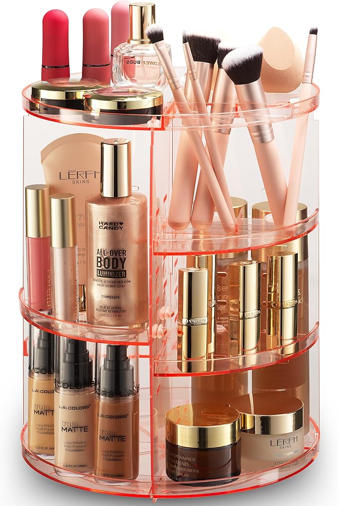Masirs Rotating Makeup Organizer by Masirs