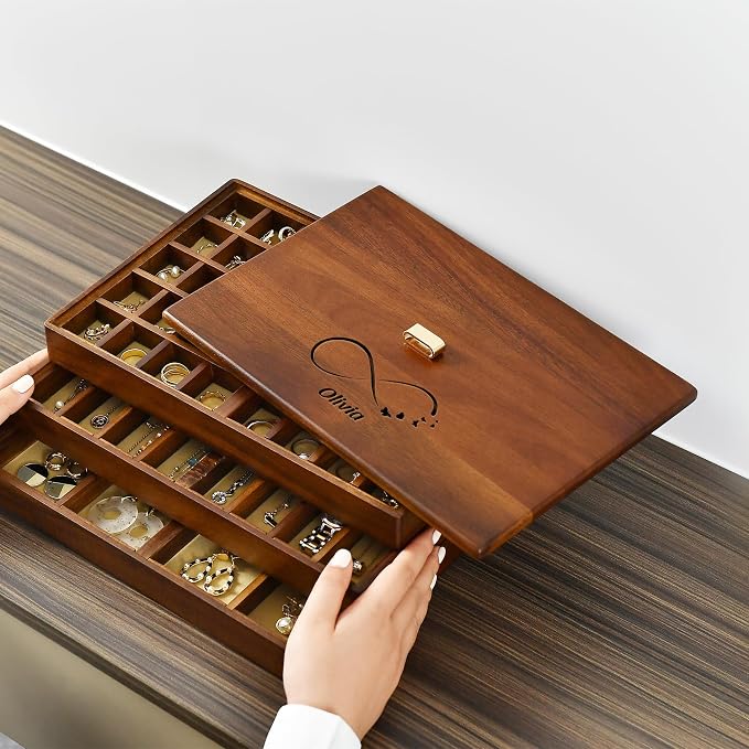 Shanik Custom Engraved Jewelry Box by WORLDOFSHANIK