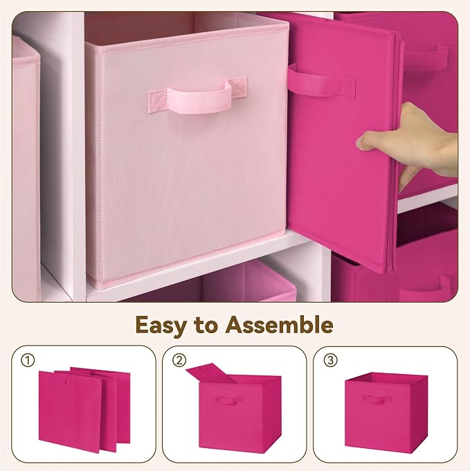 GRANNY SAYS 13x13 Cube Storage Bins, Cube Storage Organizer - Image 4