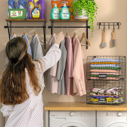 Laundry Room Shelves Wall Mounted - Image 4