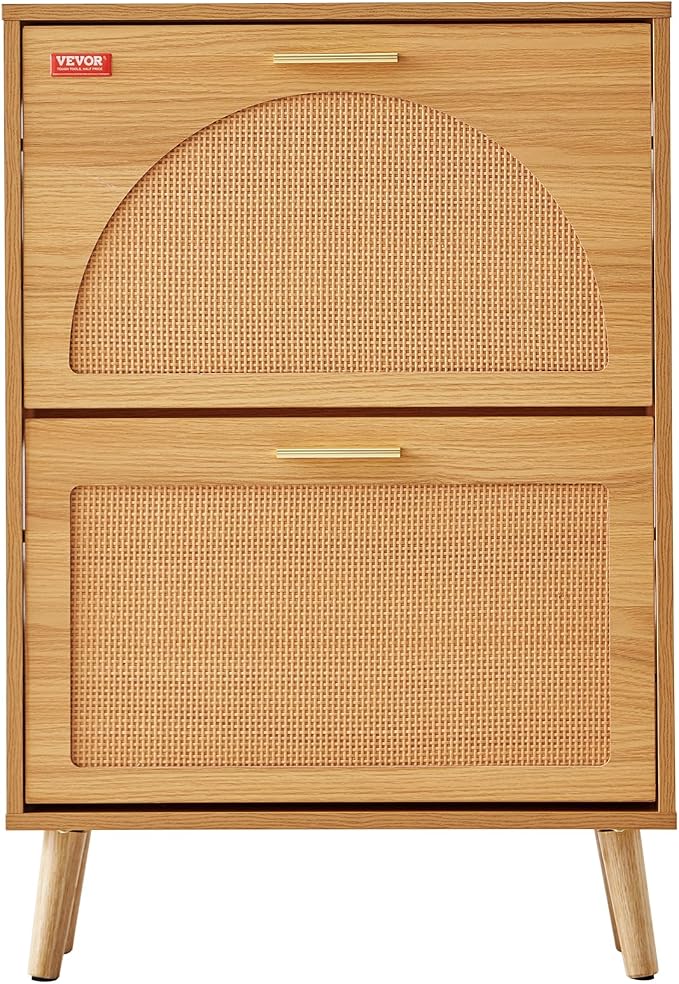 VEVOR Shoe Cabinet with 2 Flip Drawers, Shoe Storage Cabinet - Image 10