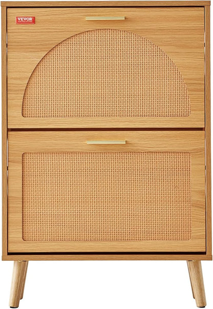 VEVOR Shoe Cabinet with 2 Flip Drawers, Shoe Storage Cabinet - Image 10