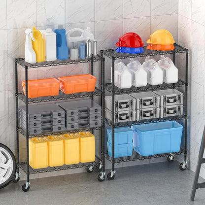 4-Tier Storage Shelving Unit - Image 8