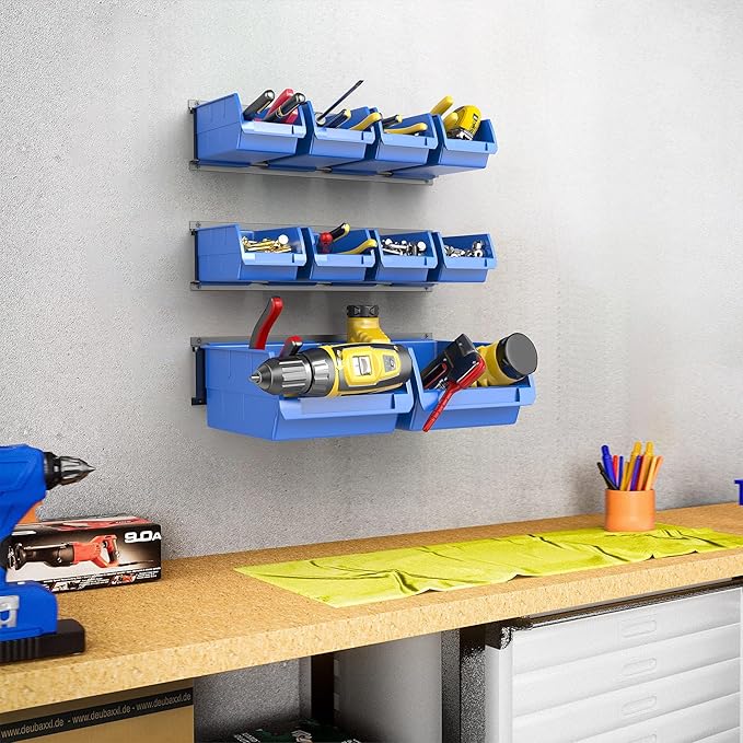 WALMANN Wall Mounted Storage Bins - Image 2