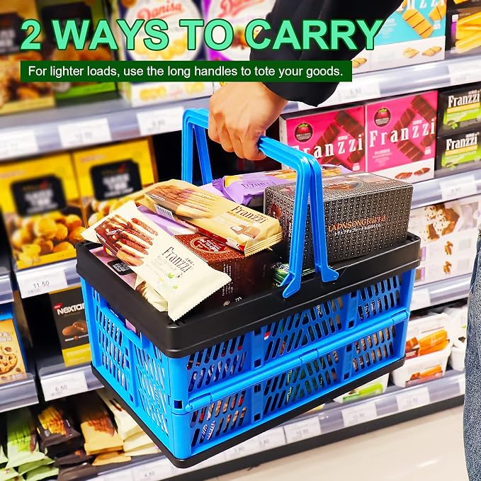 3 Packs 20Liter Collapsible Storage Crates - Image 4