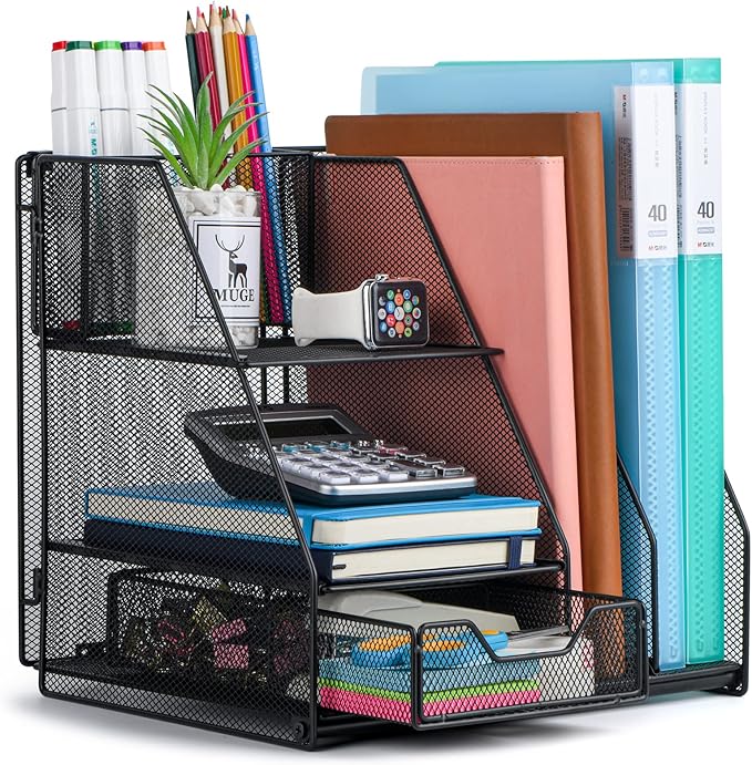 Topwey Desk Organizer, File Organizer by Topwey