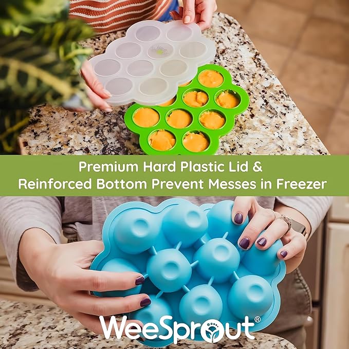 WeeSprout Silicone Baby Food Freezer Tray - Image 3
