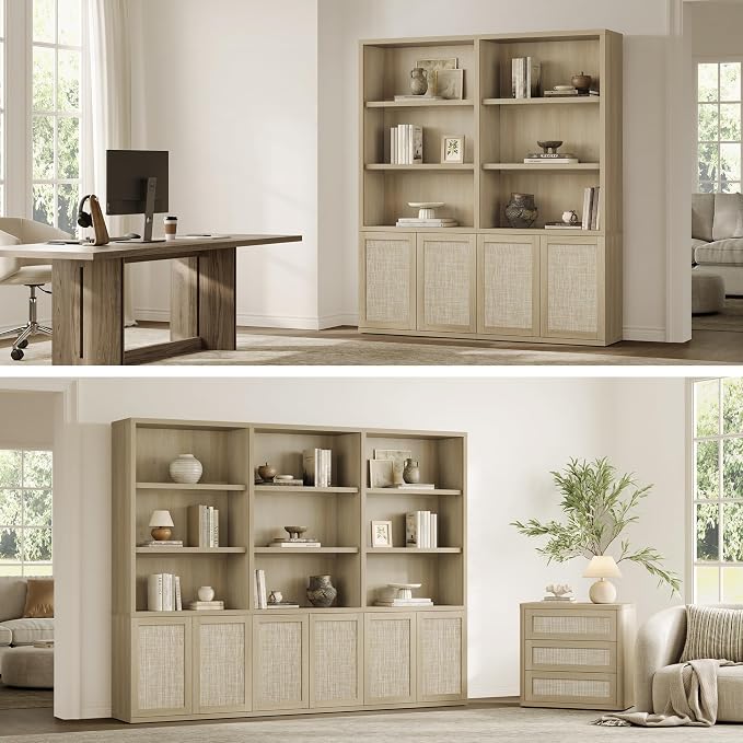 SICOTAS 70.5" Tall Bookshelf - Image 4
