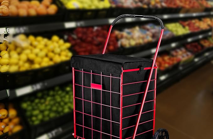 Handy Laundry Shopping Cart Liner, Square Bottom, Fits Standard Shopping Cart - Image 6