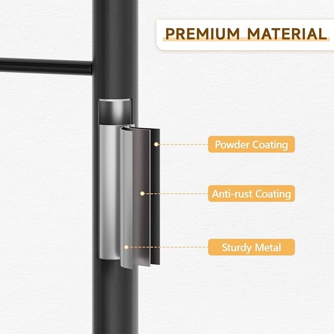 PouHenier.jh Tall Metal Narrow Skinny Shelf Unit - Image 7