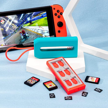 Switch Game Card Case for 6 Nintendo Games and 12 Micro SD Cards, Switch Card - Image 7