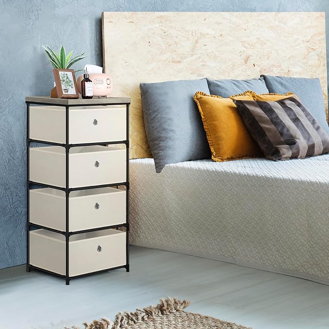 HAITRAL Fabric Storage Chest, Drawer Clothes Organizer - Image 7