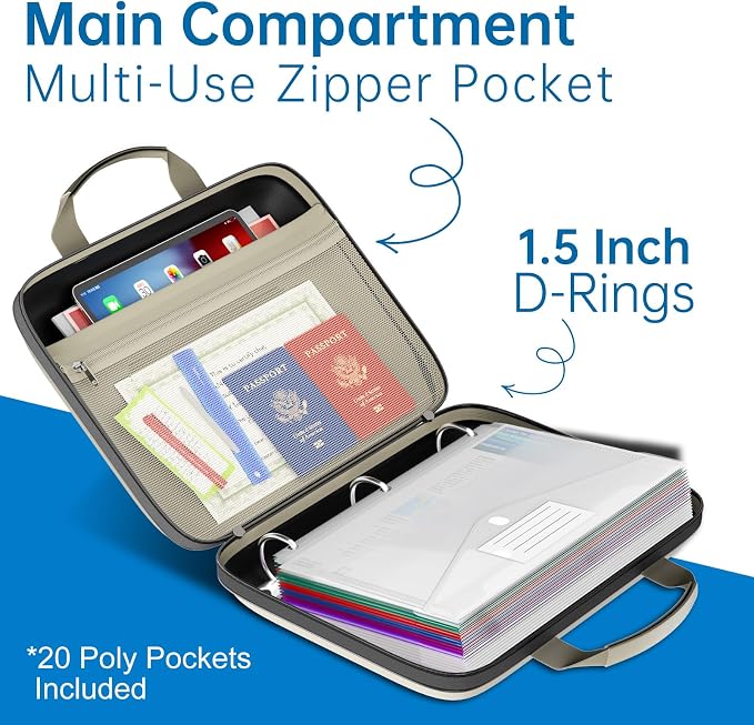 Fireproof Binder Organizer - Image 4