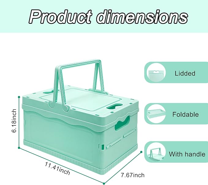 Foldable Small Plastic Baskets - Image 2