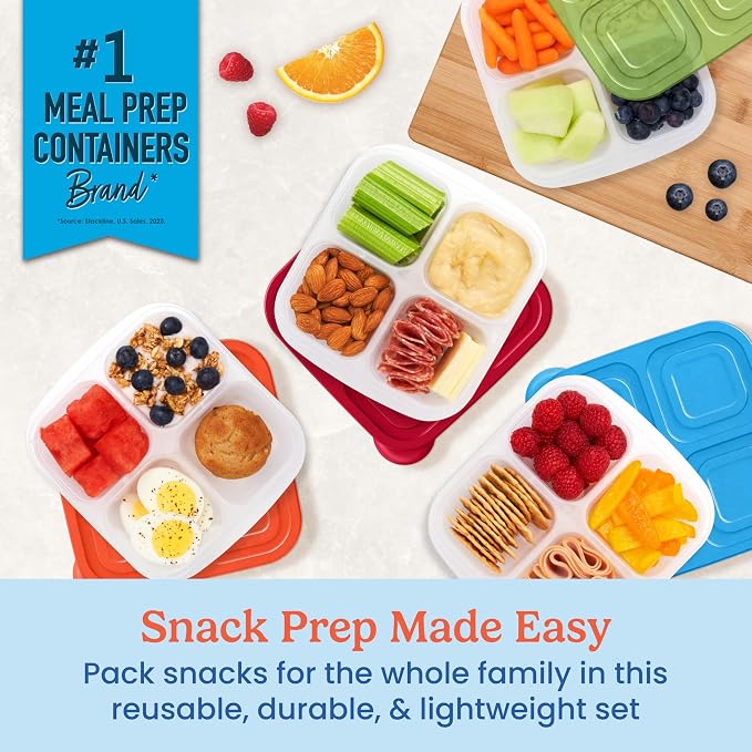 Bentgo Easyboxes 4-Compartment Snack Containers - Image 2