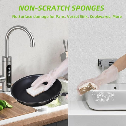 Natural Sponges for Dishes 12 Pack - Image 5