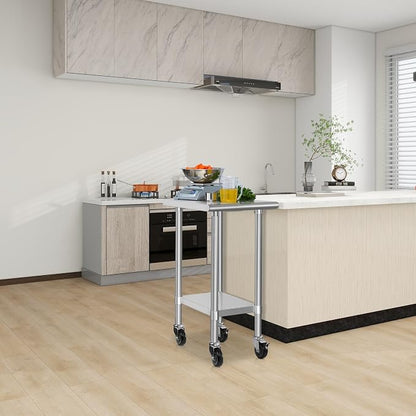 HARDURA Stainless Steel Commercial Table Prep & Work Table - Image 2