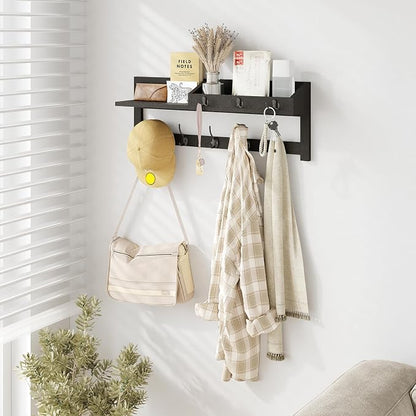 AMBIRD Wall Hooks with Shelf - Image 2