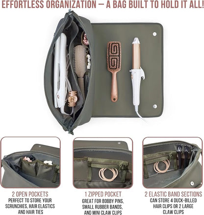 BAREFOOT CARIBOU Hair Tools Travel Bag and Heat Resistant Mat - Image 6