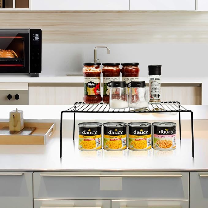 iPEGTOP Kitchen Cabinet Storage Shelf Rack - Image 5