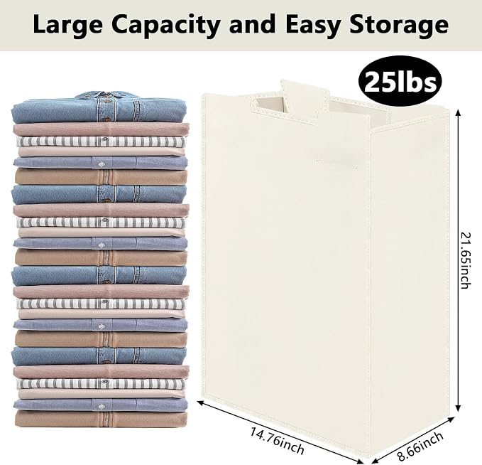 Bonuci 3 Pcs Laundry Sorter Replacement Bags Hamper Cart Removable Replacement - Image 3