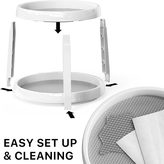 Simple Houseware 2-Tier Lazy Susan Spice Organizer - Image 5