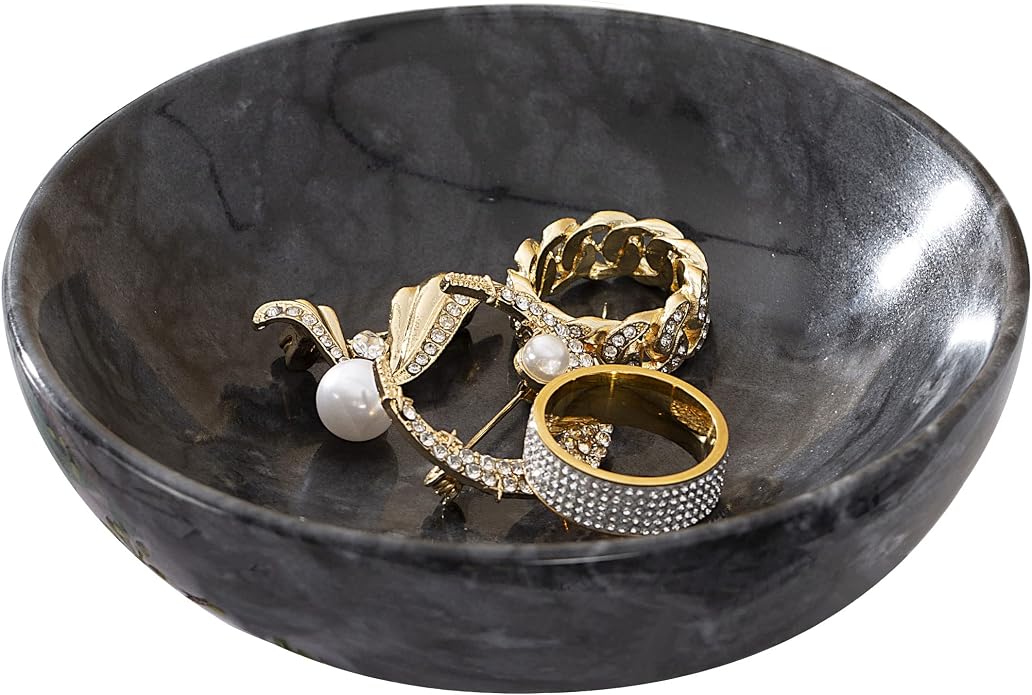 Marble Jewelry Dish by CMCHICMONDAY