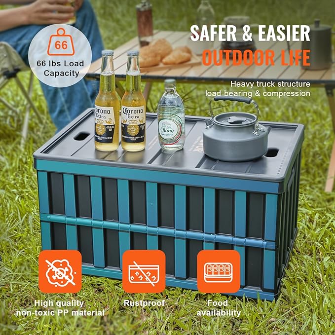 VEVOR 65L Collapsible Storage Bins - Image 4