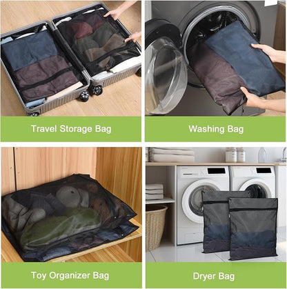 OTraki 2 Pack Durable Laundry Bags - Image 8