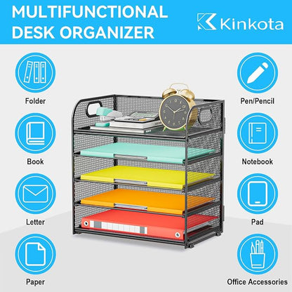 Paper Organizer Letter Tray - Image 4
