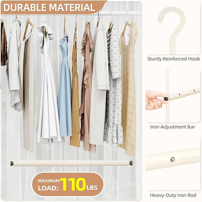 STORAGE MANIAC Adjustable Closet Rod - Image 3