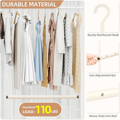 STORAGE MANIAC Adjustable Closet Rod - Image 3