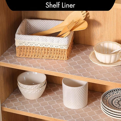 Cooyes Shelf Liner for Kitchen Cabinets – Non-Adhesive Waterproof Drawer Liner - Image 4