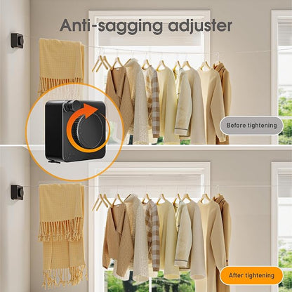Retractable Heavy Duty Clothesline - Image 3