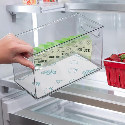 S&T INC. Fridge Liners, 5 Pack, Fruit | Non-Adhesive, Washable and Absorbent - Image 5