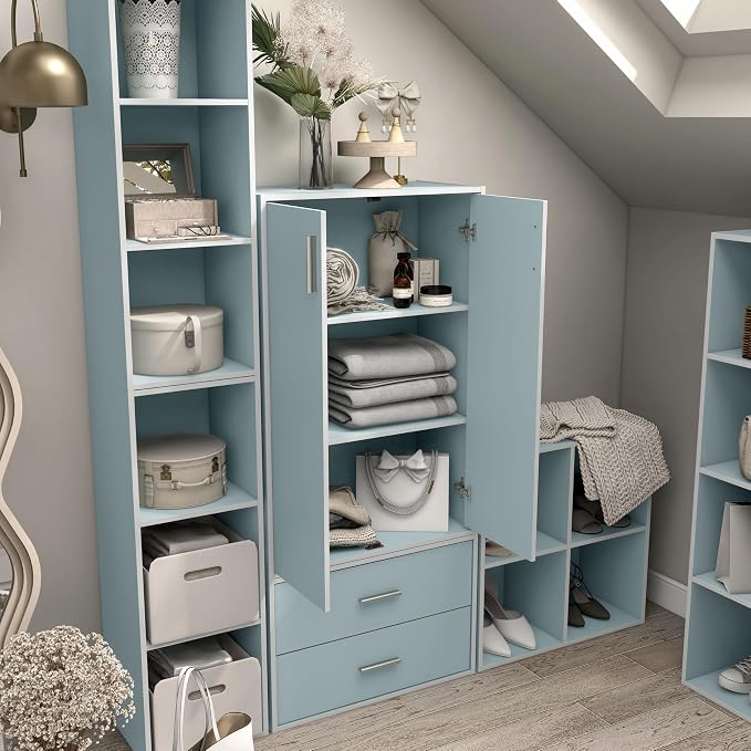 Homes: Inside + Out Apexa 3-Tier Stackable Wood Bookcase - Image 8