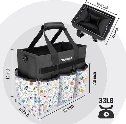 WORKPRO Garden Tool Bag Organizer, Heavy Duty Gardening Tote Bag - Image 2